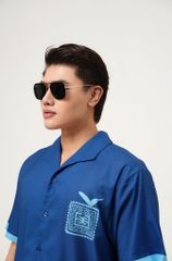Kính mát nam chất liệu kim loại