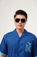 Kính mát nam chất liệu kim loại