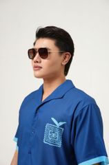 Kính mát nam chất liệu kim loại