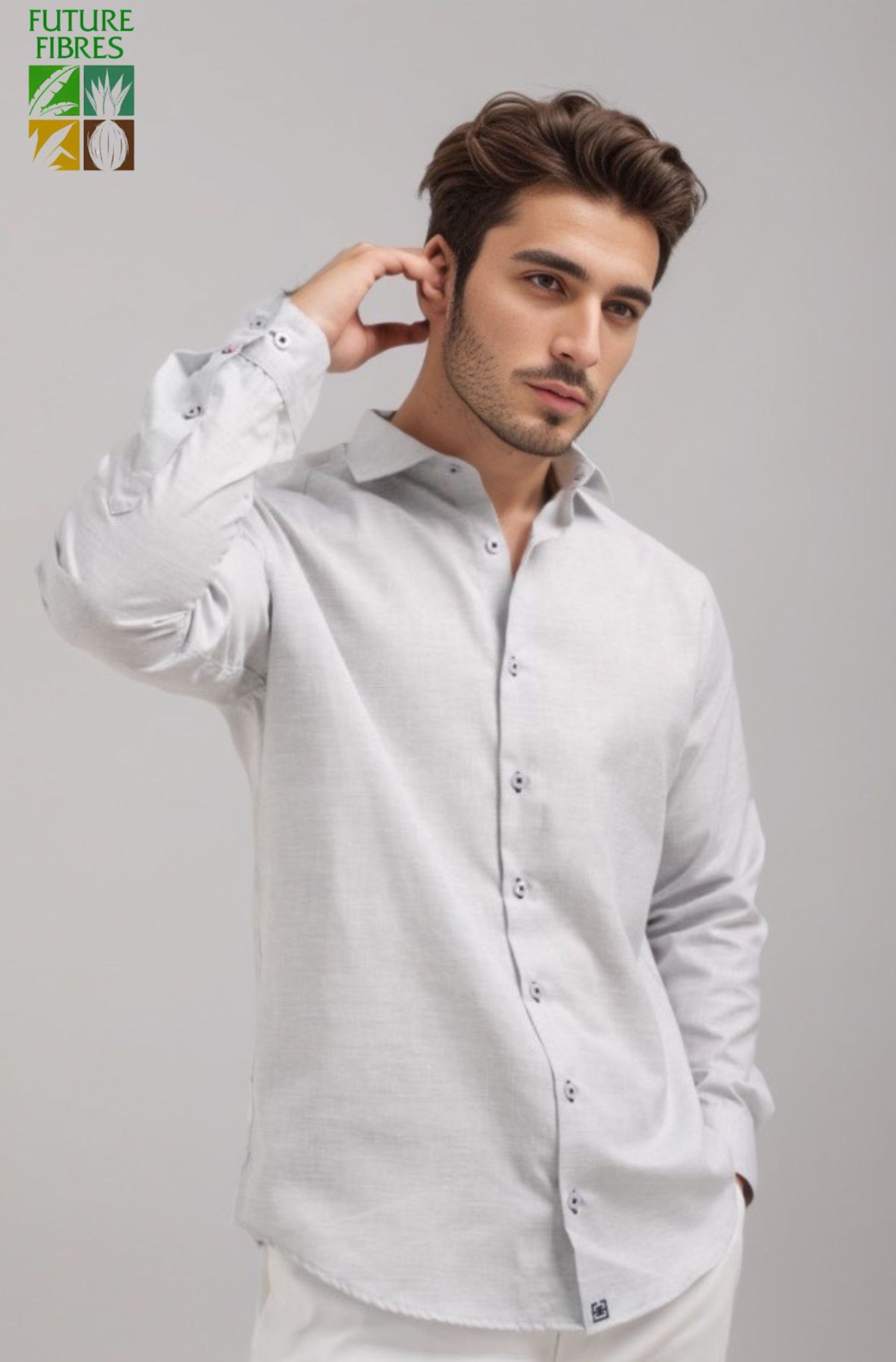 Áo sơ mi nam St.Raphael dài tay Linen