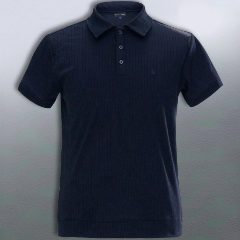 Áo Polo Cotton Tự Nhiên Nam Trơn Gassin Form Regular - Màu Xanh Navy