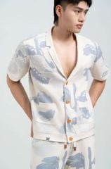 Áo Sơ Mi Nam Đi Biển Pin Parasol