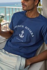 Áo Thun Nam Riviera Cổ Tròn
