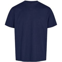 Áo Thun Cotton Lạnh Nam Trơn Qmax Mandarin Form Regular - Màu Xanh Navy