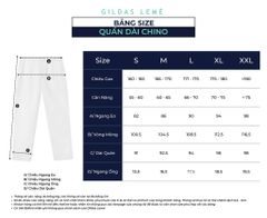 Quần Dài Nam Chino Cotton