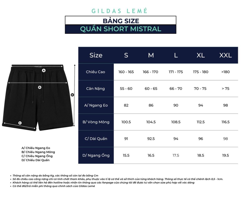 Quần Short Đi Biển Nam Mistral