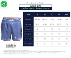 Quần Short Đi Biển Nam Monogram