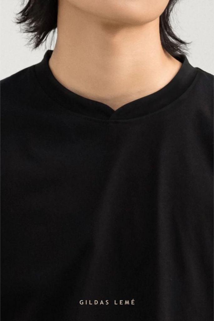 Áo Thun Nam Cotton Lạnh Cổ Mandarin