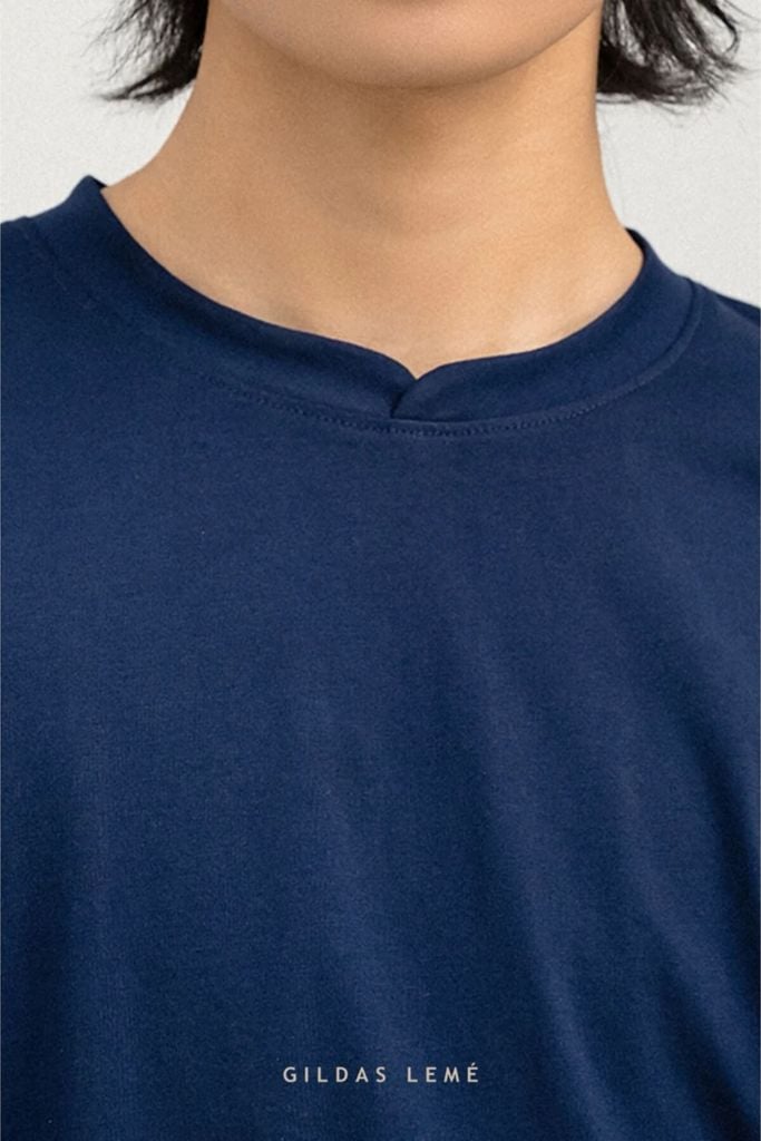 Áo Thun Nam Cotton Lạnh Cổ Mandarin