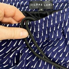 Quần Bơi Polyester Nam Trượt Nước Accent Xanh Navy Form Regular