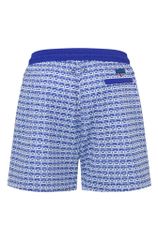 Quần Bơi Nam Monogram Xanh Hồ Bơi