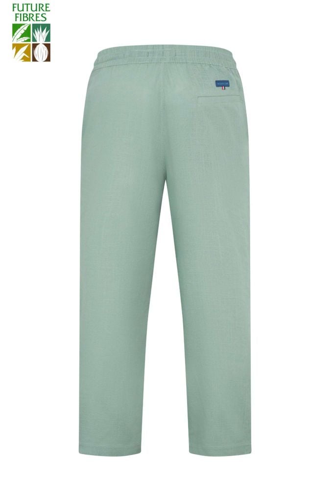 Quần Dài Nam Linen Xanh Mint