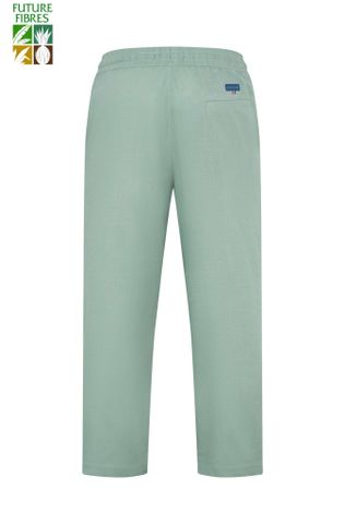 Quần Dài Nam Linen Xanh Mint