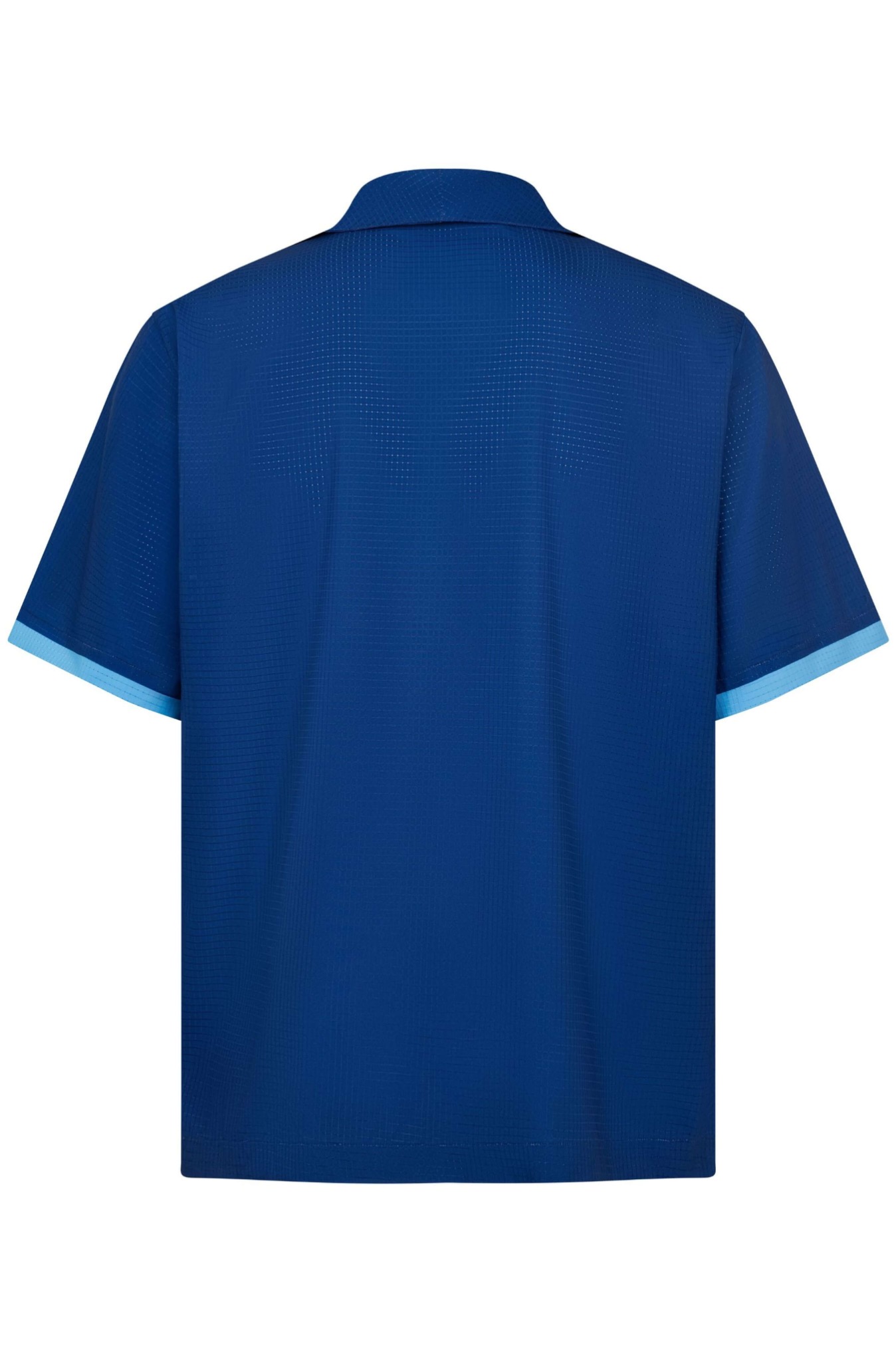 Áo Sơ Mi Nam Đi Biển Blue Stamp Xanh Navy