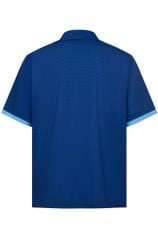Áo Sơ Mi Nam Đi Biển Blue Stamp Xanh Navy