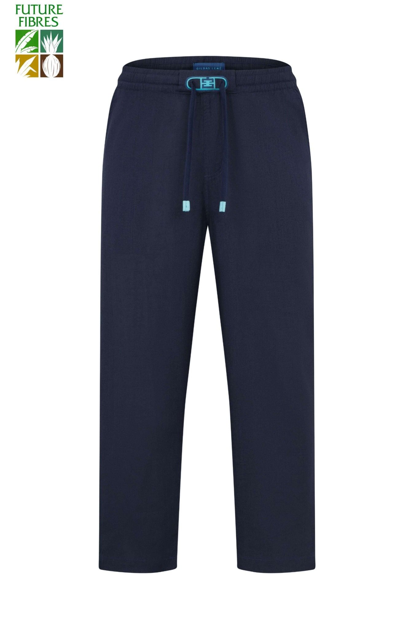 Quần Dài Nam Linen Xanh Navy