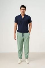 Quần Dài Nam Linen Xanh Mint