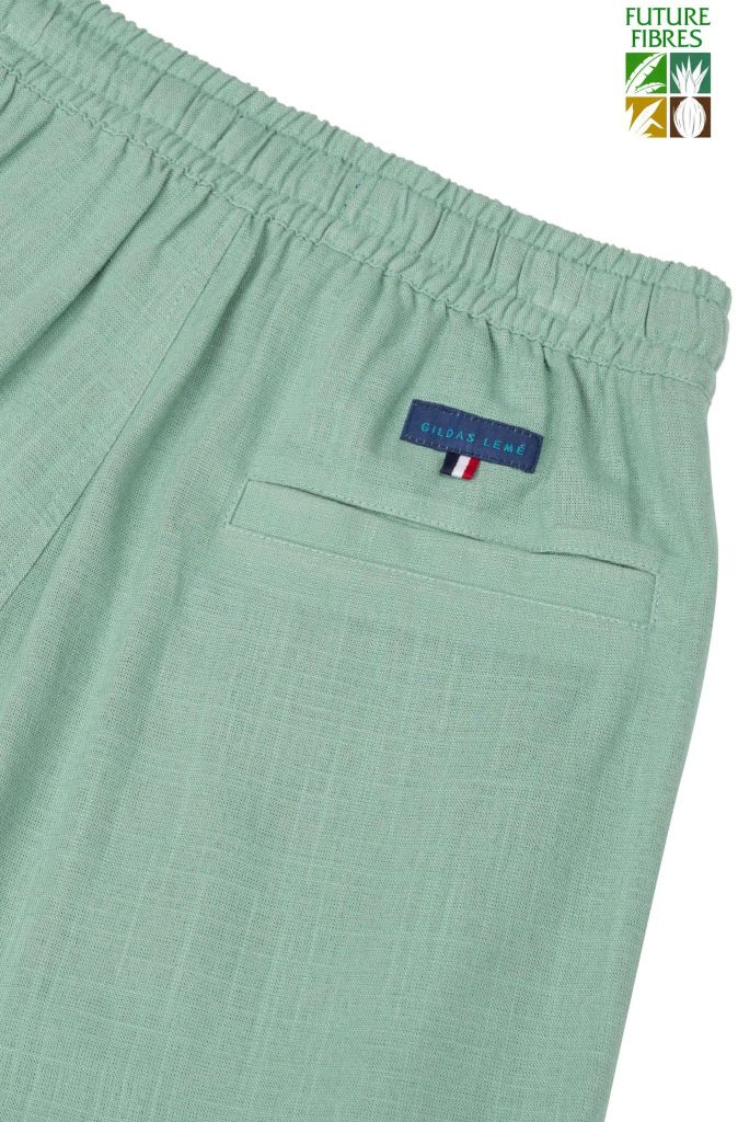 Quần Dài Nam Linen Xanh Mint
