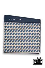 Ví Da Gập Đôi Gildas Lemé RFID