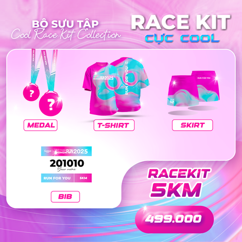 Cự ly 5KM - Bộ RaceKit