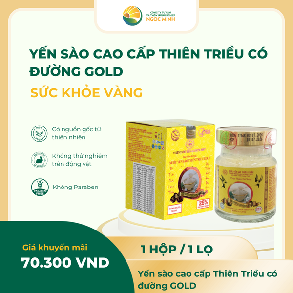  Yến sào cao cấp Thiên Triều Gold 25% 