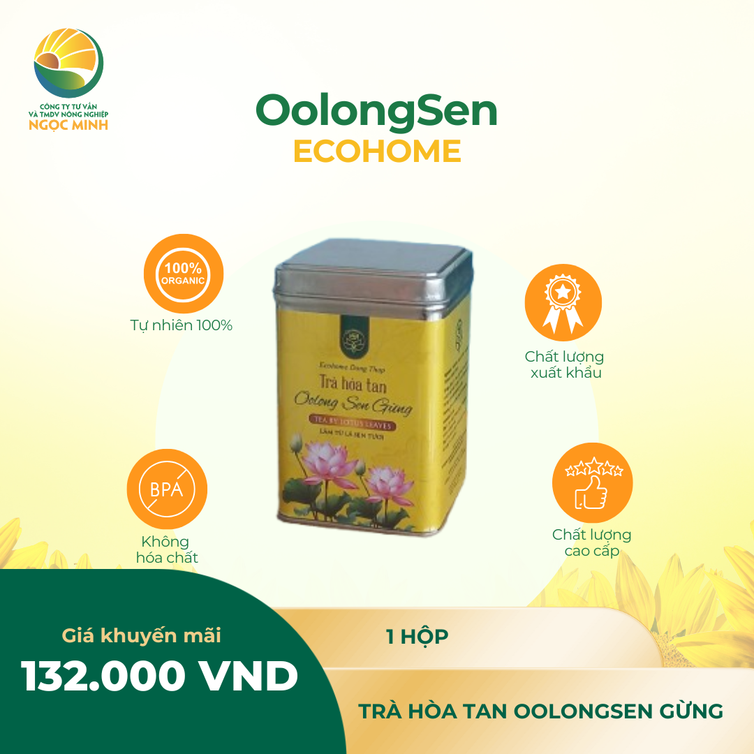  Trà hòa tan OolongSen gừng 