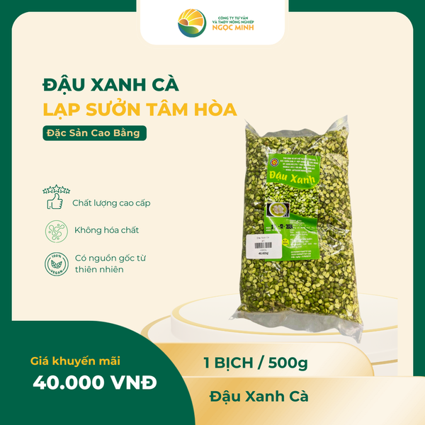  Đậu Xanh Cà Tâm Hoà 500g 