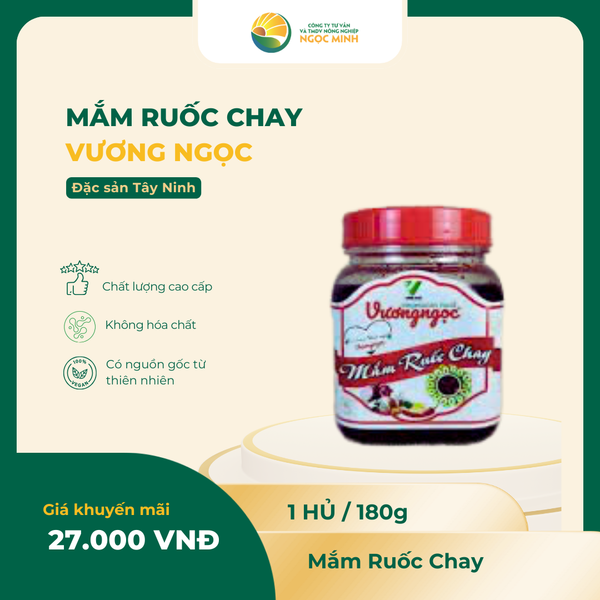  Mắm ruốc chay 180g 