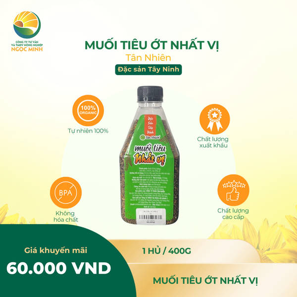  Muối tiêu ớt nhất vị 