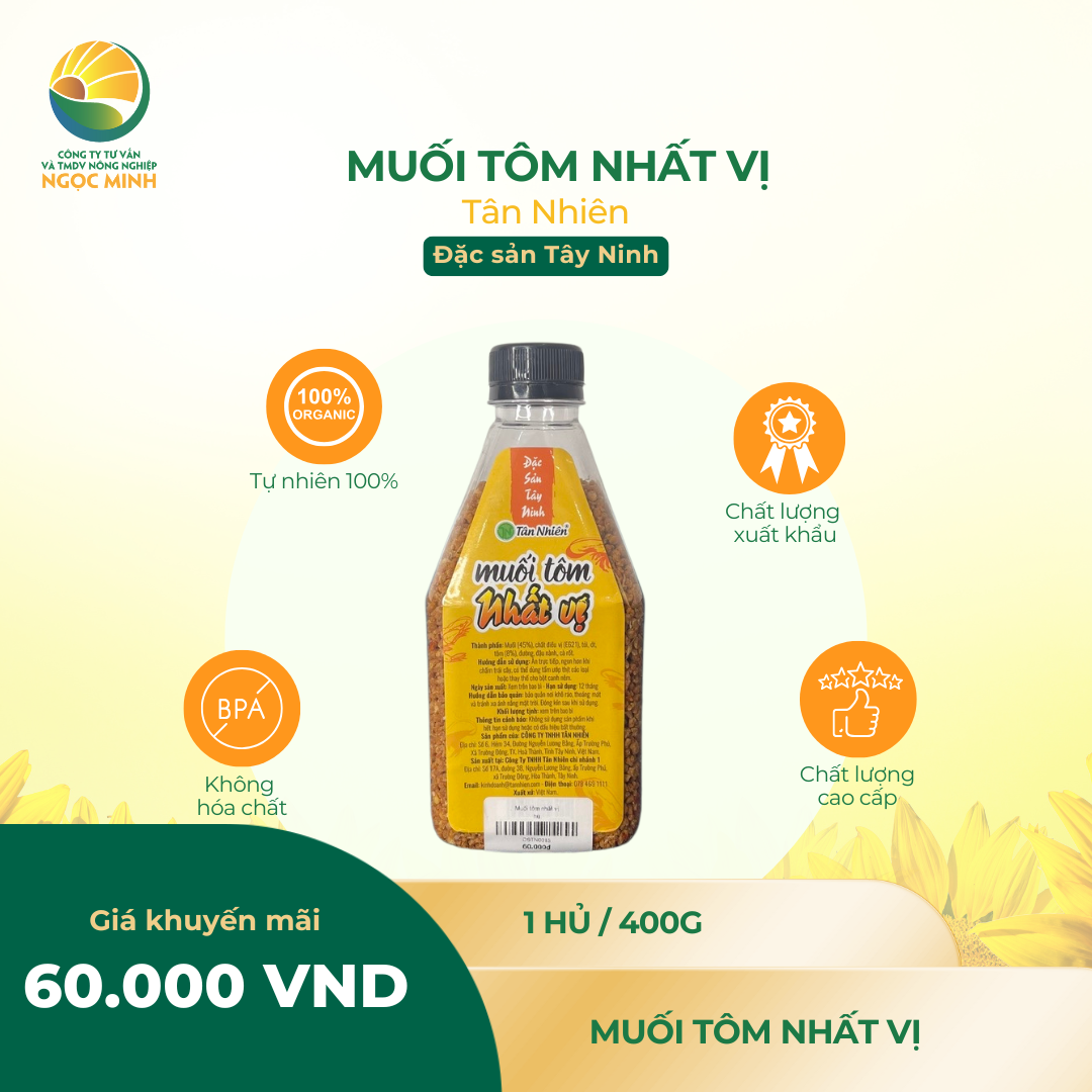  Muối tôm nhất vị 