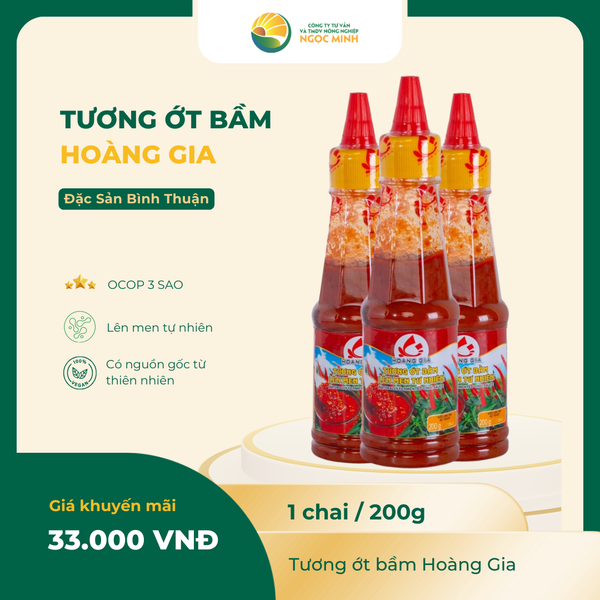 Tương ớt bằm Hoàng Gia 200g 