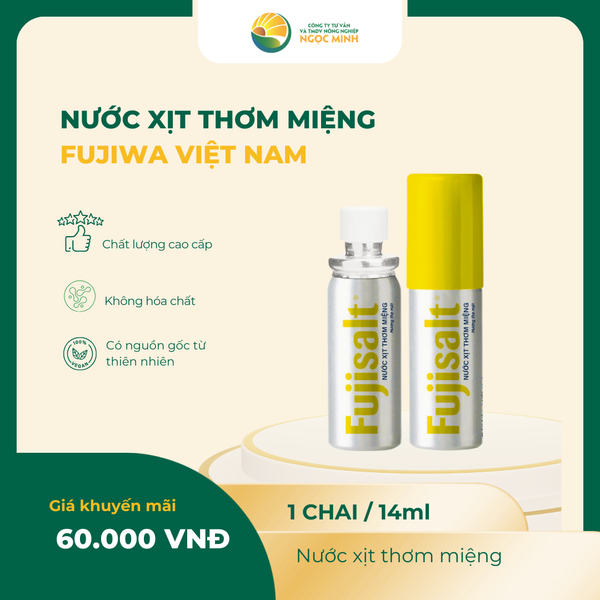  Nước xịt thơm miệng Fujisalt 14ml 