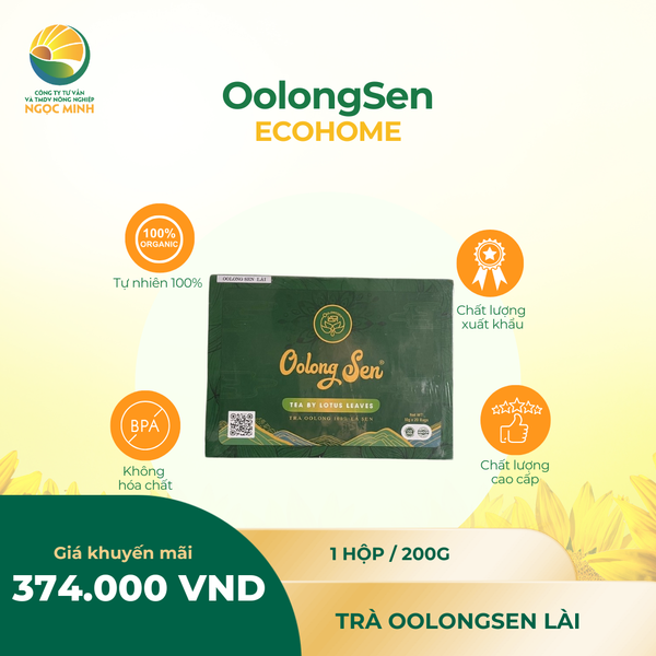  Trà OolongSen - Lài (hộp 200g) 