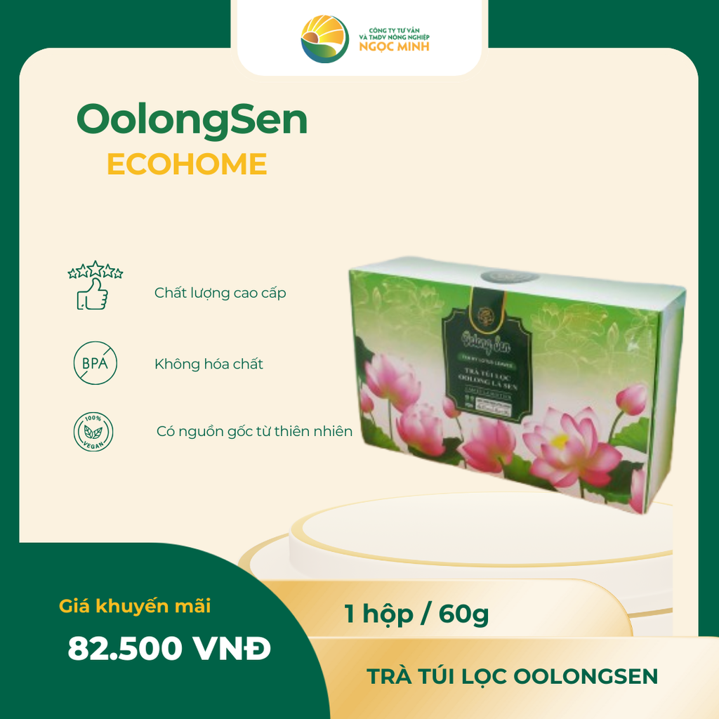  Trà OolongSen Túi lọc 