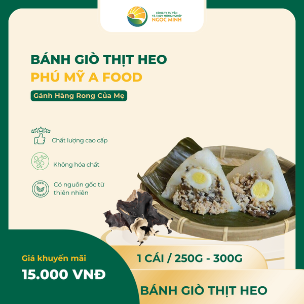  Bánh giò AFood thịt heo 250g - 300G 