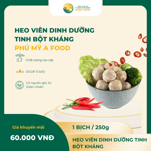  Heo viên AFood tinh bột kháng 250g 