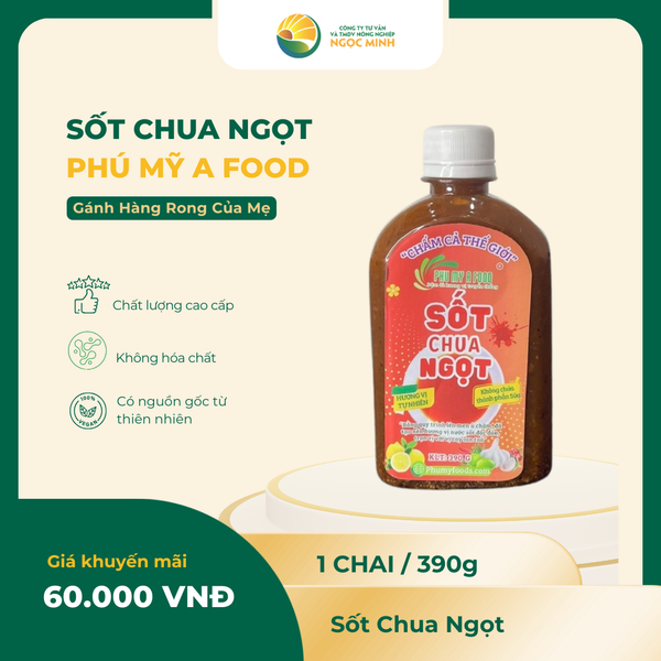  Sốt chua ngọt Gánh Hàng Rong Của Mẹ 390g 