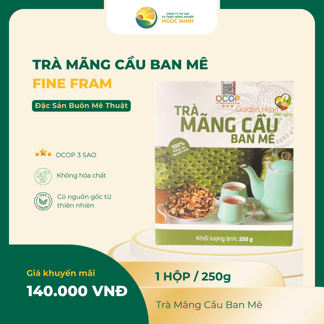  Trà mãng cầu Ban Mê 250g 