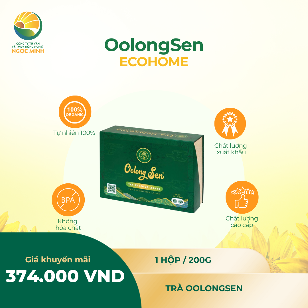  Trà OolongSen (hộp 200g) 