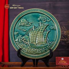 Đĩa Trưng Bày Thuận Buồm Xuôi Gió