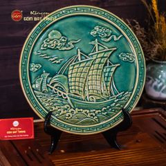Đĩa Trưng Bày Thuận Buồm Xuôi Gió