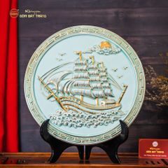 Đĩa Trưng Bày Thuận Buồm Xuôi Gió
