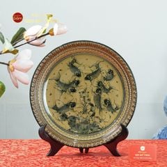 Đĩa Trưng Bày Cửu Ngư Quần Hội