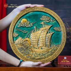 Đĩa Trưng Bày Thuận Buồm Xuôi Gió