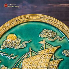 Đĩa Trưng Bày Thuận Buồm Xuôi Gió