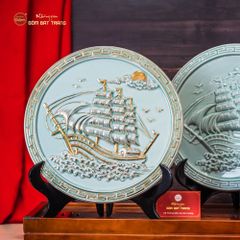 Đĩa Trưng Bày Thuận Buồm Xuôi Gió