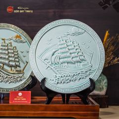 Đĩa Trưng Bày Thuận Buồm Xuôi Gió