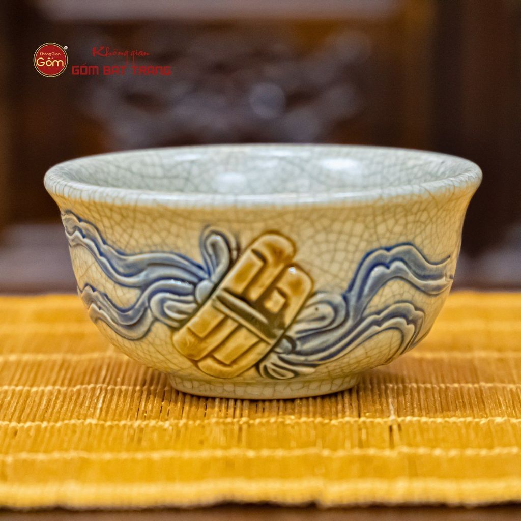 Bát Cơm Thờ Men Rạn