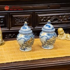Chóe Thờ Men Rạn Họa Tiết Rồng