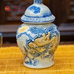 Chóe Thờ Men Rạn Họa Tiết Rồng